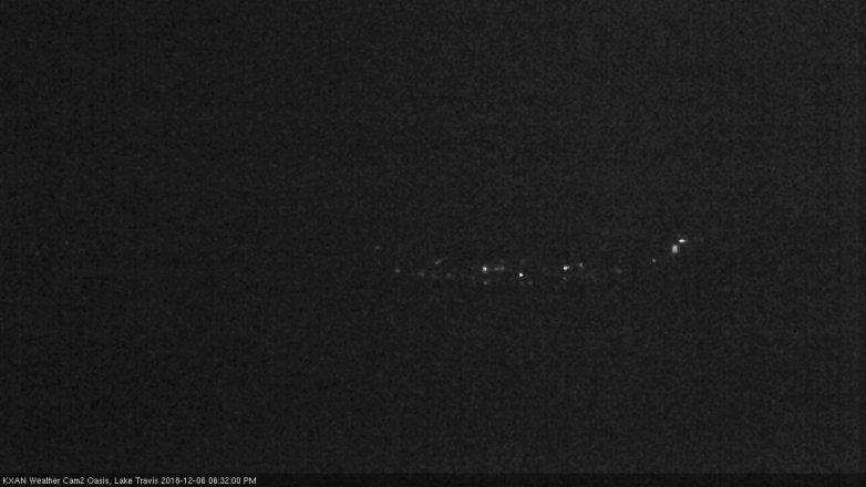 Lake Travis webcam, December 6, 2018 5:35 PM CT