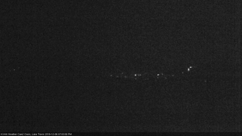 Lake Travis webcam, December 6, 2018 6:05 PM CT