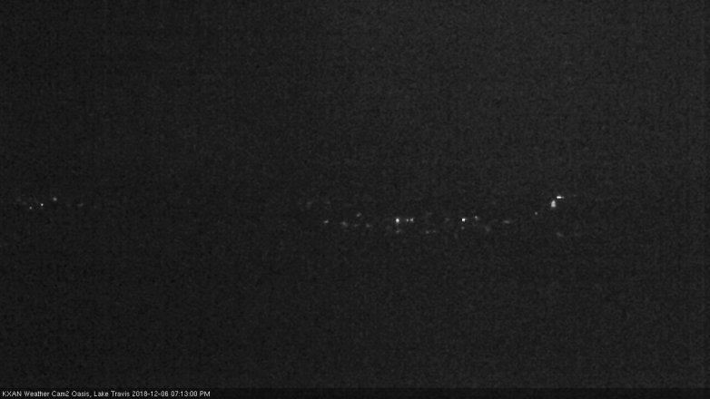 Lake Travis webcam, December 6, 2018 6:15 PM CT