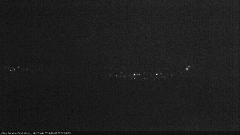 Lake Travis webcam, December 6, 2018 6:35 PM CT