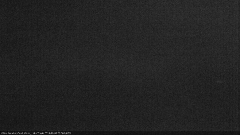 Lake Travis webcam, December 6, 2018 8:40 PM CT