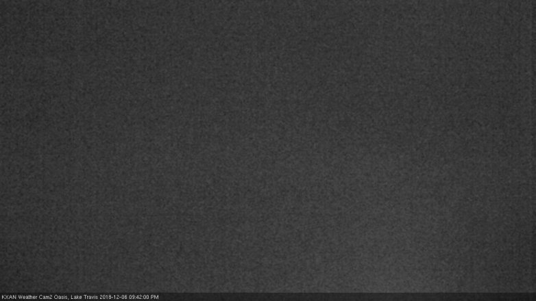 Lake Travis webcam, December 6, 2018 8:45 PM CT