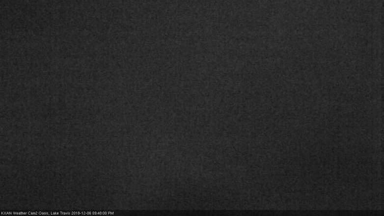 Lake Travis webcam, December 6, 2018 8:50 PM CT