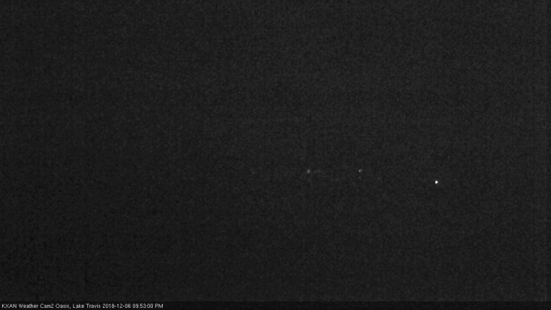 Lake Travis webcam, December 6, 2018 8:55 PM CT