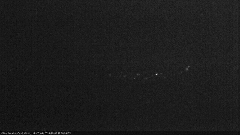 Lake Travis webcam, December 6, 2018 9:25 PM CT