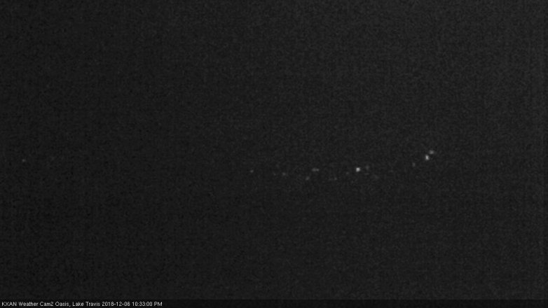 Lake Travis webcam, December 6, 2018 9:35 PM CT