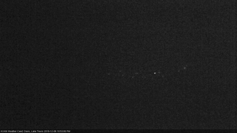 Lake Travis webcam, December 6, 2018 9:55 PM CT