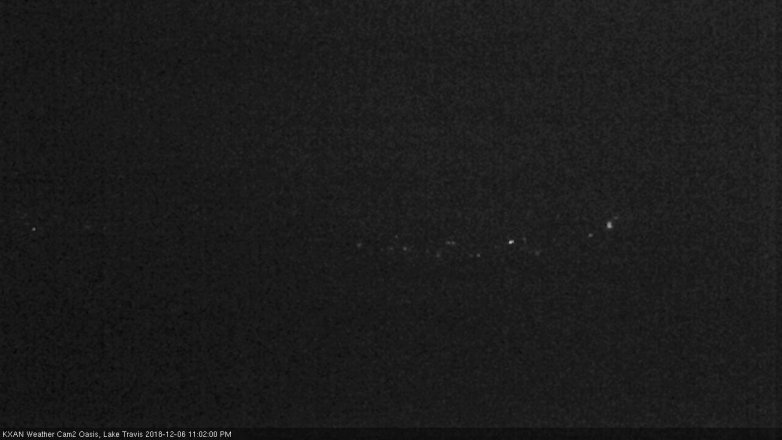 Lake Travis webcam, December 6, 2018 10:05 PM CT