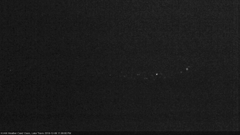 Lake Travis webcam, December 6, 2018 10:10 PM CT