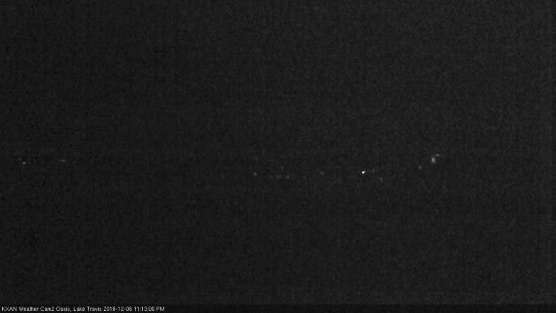 Lake Travis webcam, December 6, 2018 10:15 PM CT