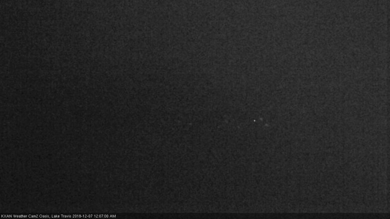 Lake Travis webcam, December 6, 2018 11:10 PM CT