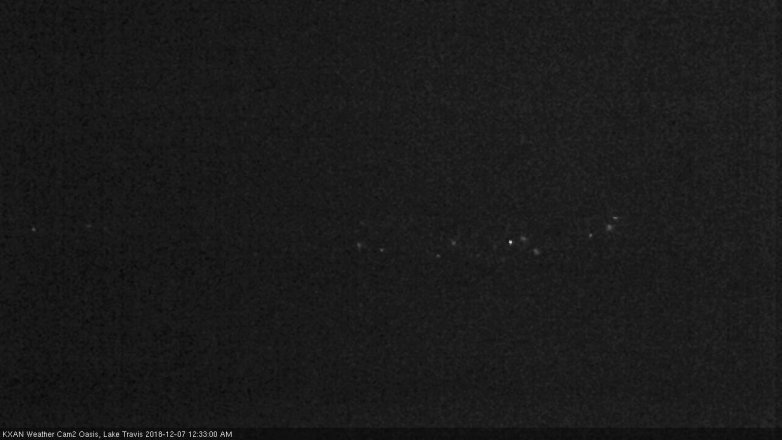 Lake Travis webcam, December 6, 2018 11:35 PM CT