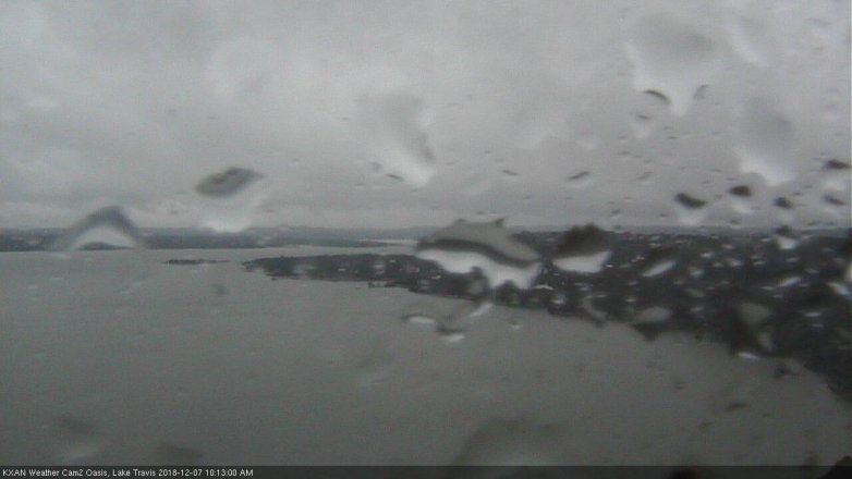 Lake Travis webcam, December 7, 2018 9:15 AM CT