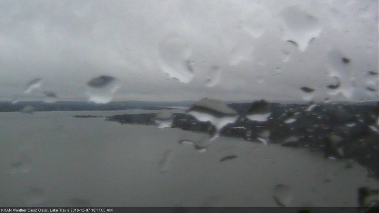 Lake Travis webcam, December 7, 2018 9:20 AM CT