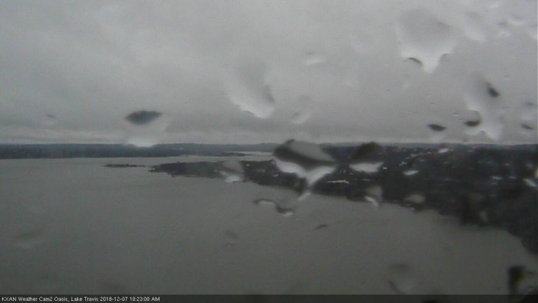 Lake Travis webcam, December 7, 2018 9:25 AM CT