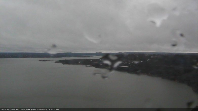 Lake Travis webcam, December 7, 2018 9:40 AM CT