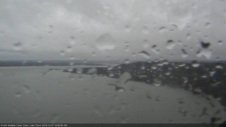 Lake Travis webcam, December 7, 2018 10:00 AM CT