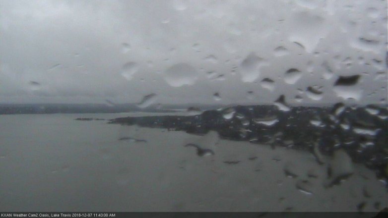 Lake Travis webcam, December 7, 2018 10:45 AM CT