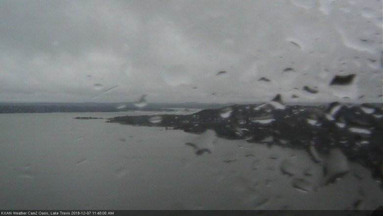 Lake Travis webcam, December 7, 2018 10:50 AM CT