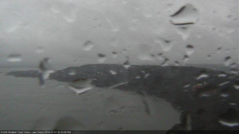 Lake Travis webcam, December 7, 2018 1:35 PM CT