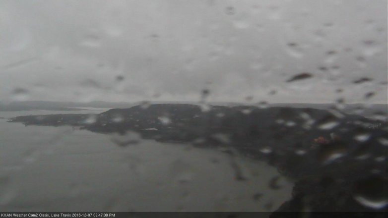 Lake Travis webcam, December 7, 2018 1:50 PM CT
