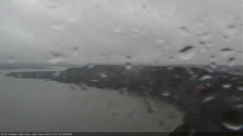 Lake Travis webcam, December 7, 2018 1:55 PM CT