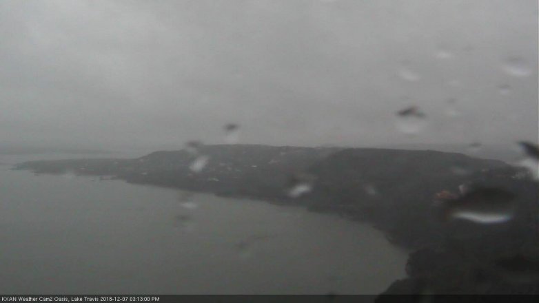 Lake Travis webcam, December 7, 2018 2:15 PM CT