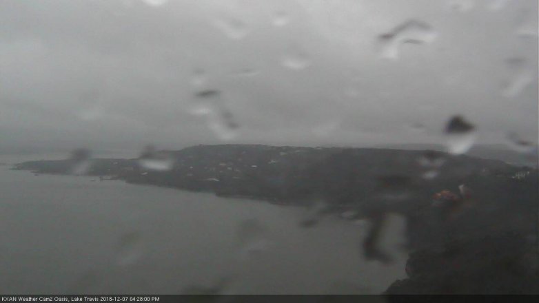 Lake Travis webcam, December 7, 2018 3:30 PM CT