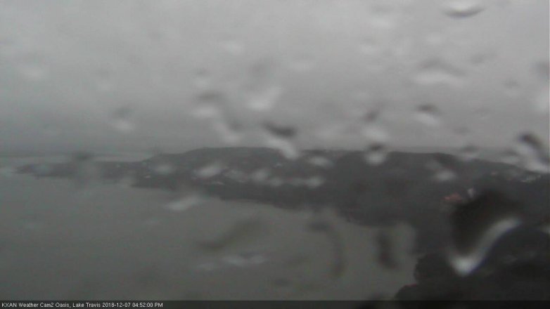 Lake Travis webcam, December 7, 2018 3:55 PM CT
