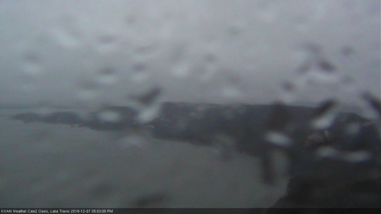 Lake Travis webcam, December 7, 2018 4:05 PM CT
