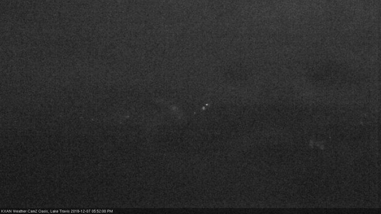 Lake Travis webcam, December 7, 2018 4:55 PM CT