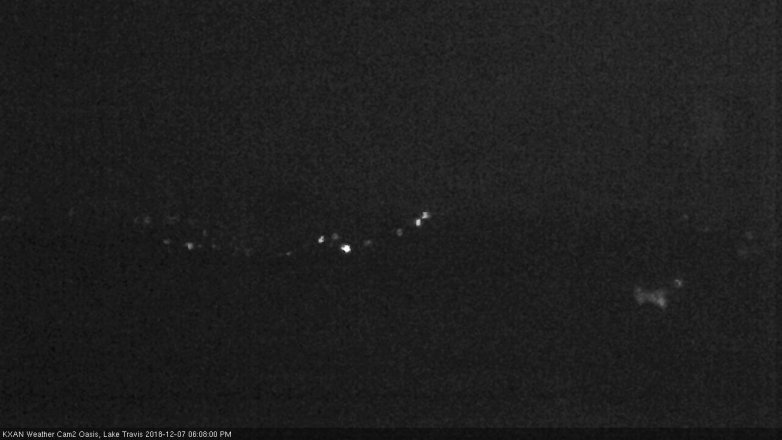 Lake Travis webcam, December 7, 2018 5:10 PM CT