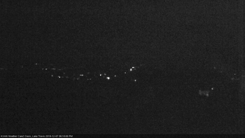 Lake Travis webcam, December 7, 2018 5:20 PM CT
