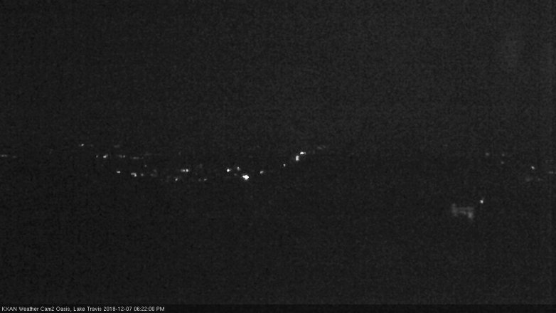 Lake Travis webcam, December 7, 2018 5:25 PM CT