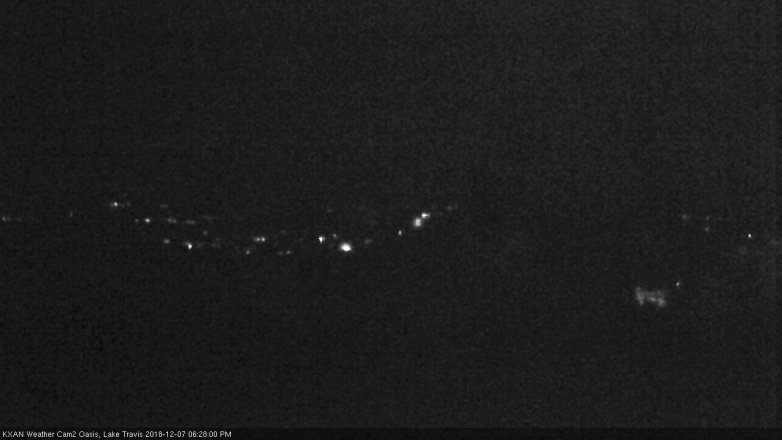 Lake Travis webcam, December 7, 2018 5:30 PM CT