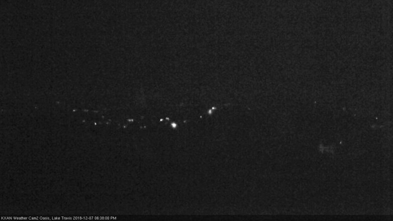 Lake Travis webcam, December 7, 2018 5:40 PM CT