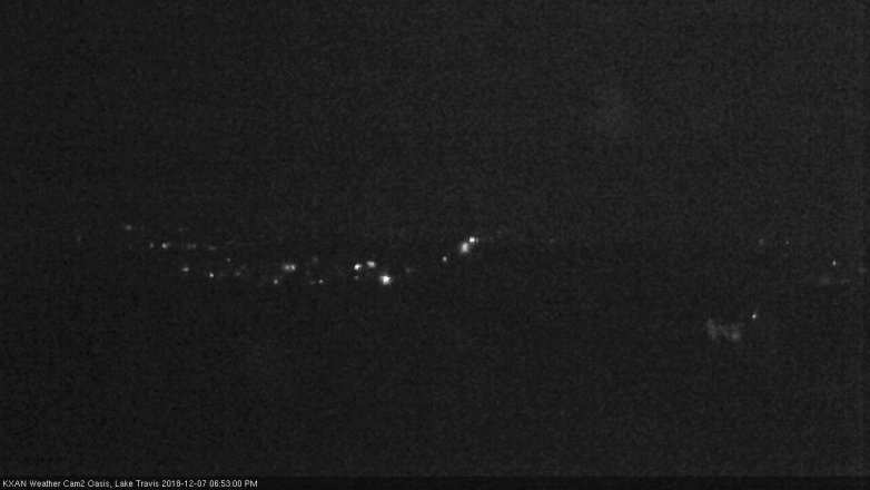 Lake Travis webcam, December 7, 2018 5:55 PM CT