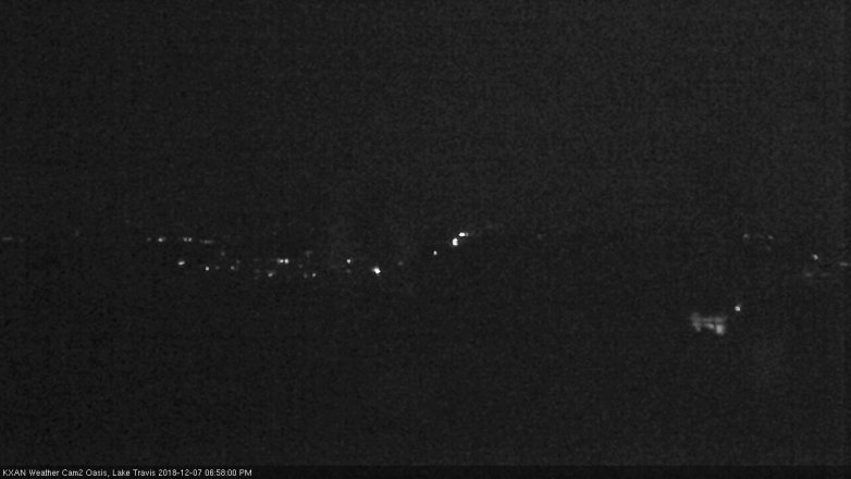 Lake Travis webcam, December 7, 2018 6:00 PM CT