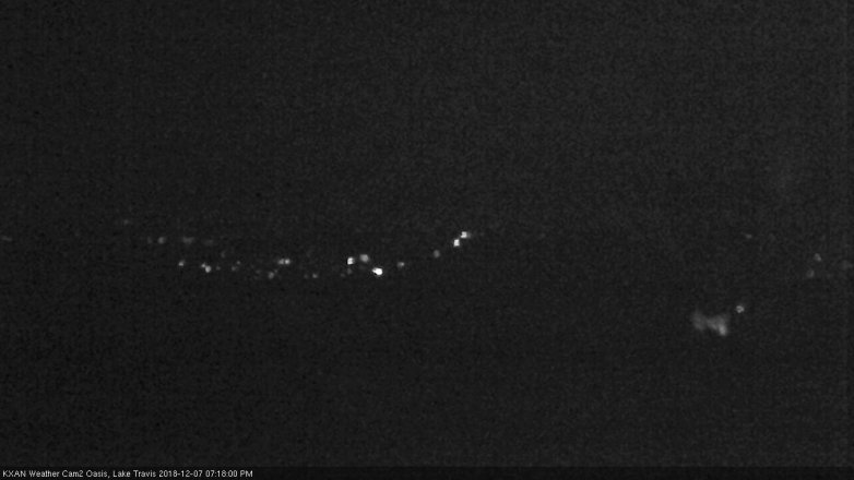 Lake Travis webcam, December 7, 2018 6:20 PM CT