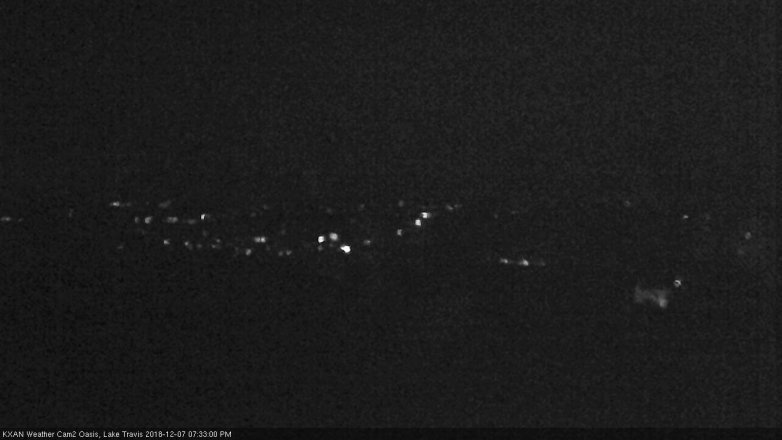 Lake Travis webcam, December 7, 2018 6:35 PM CT