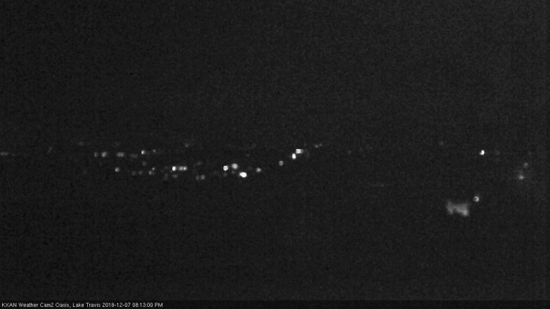 Lake Travis webcam, December 7, 2018 7:15 PM CT