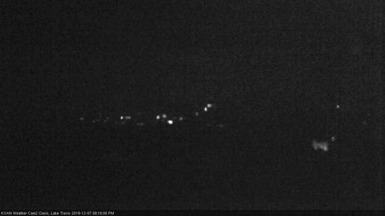 Lake Travis webcam, December 7, 2018 7:20 PM CT