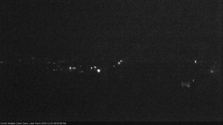 Lake Travis webcam, December 7, 2018 7:55 PM CT