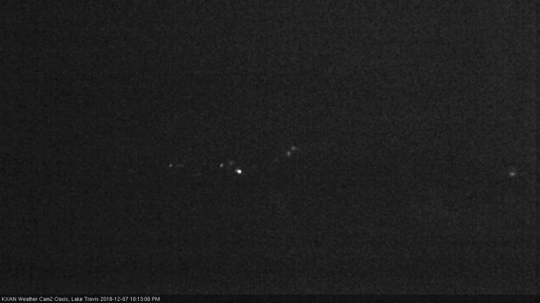 Lake Travis webcam, December 7, 2018 9:15 PM CT