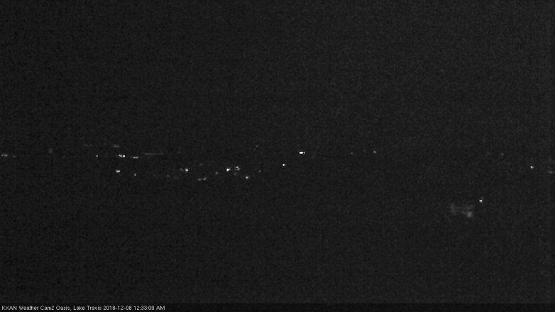 Lake Travis webcam, December 7, 2018 11:35 PM CT