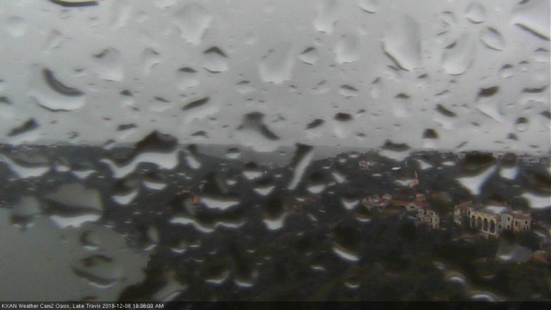 Lake Travis webcam, December 8, 2018 9:40 AM CT