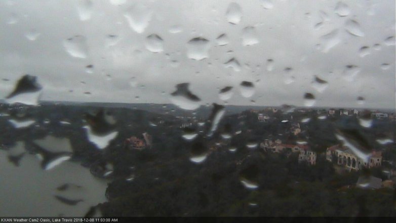 Lake Travis webcam, December 8, 2018 10:05 AM CT