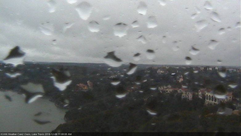 Lake Travis webcam, December 8, 2018 10:10 AM CT