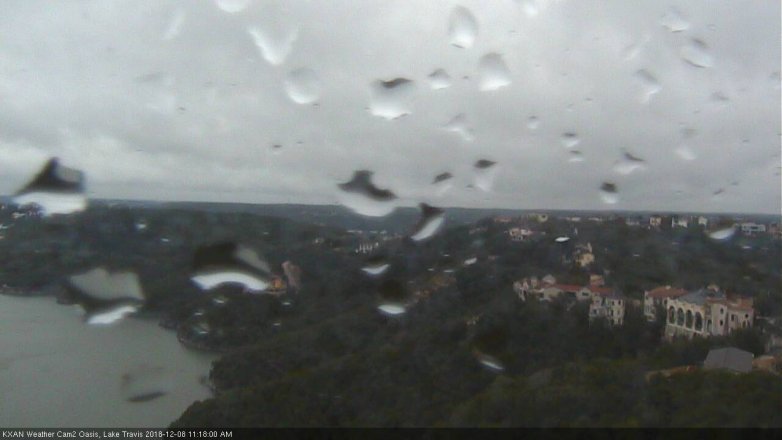 Lake Travis webcam, December 8, 2018 10:20 AM CT