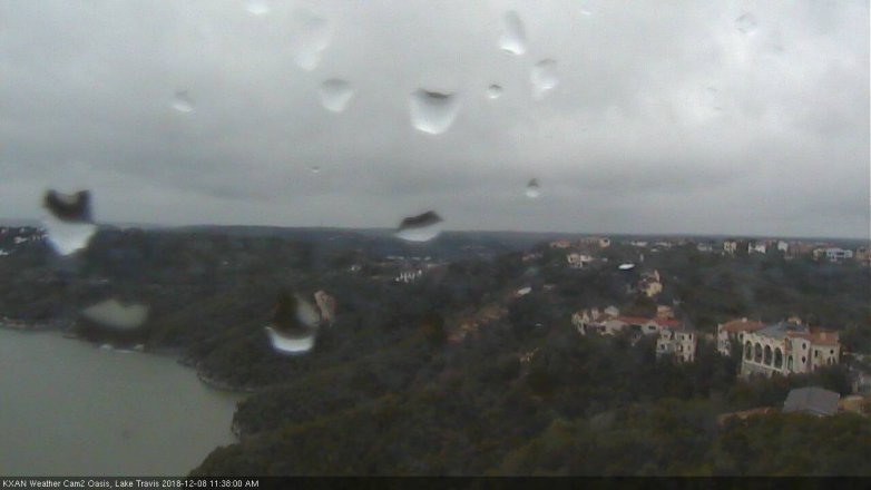 Lake Travis webcam, December 8, 2018 10:40 AM CT